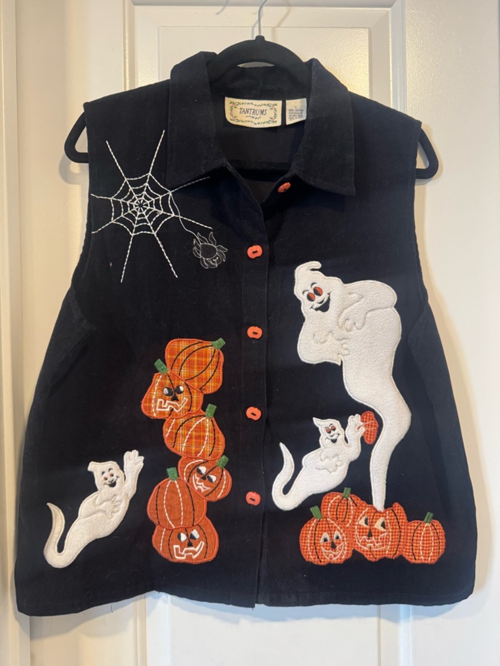 Vintage Tantrums Halloween Vest Size Large